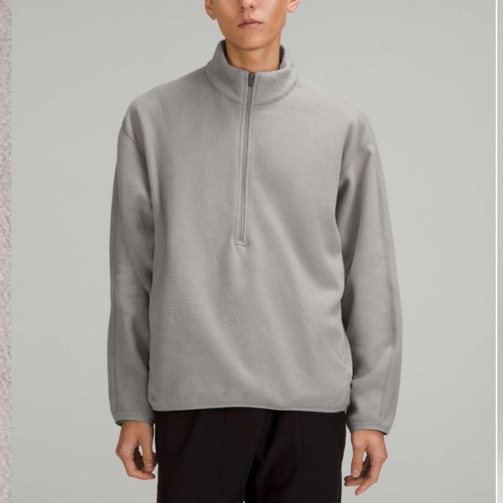 Lululemon Oversized-Fit Fleece Half Zip Size medium